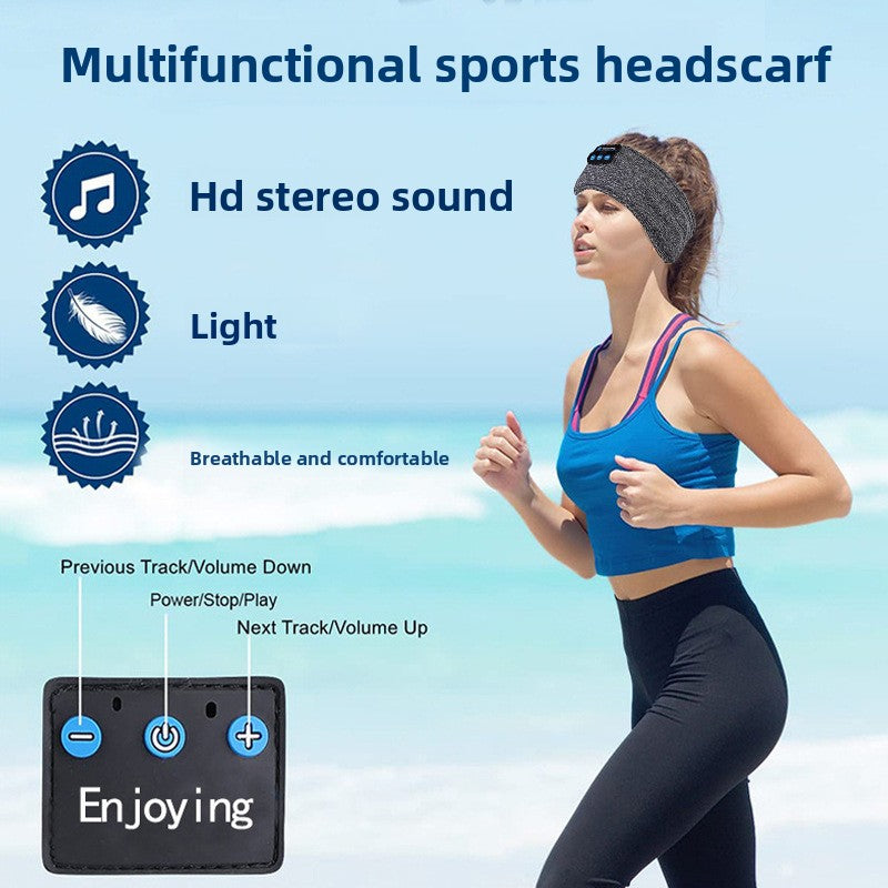 Premium Bluetooth Headband Headphones for Sleep, Sports & Relaxation