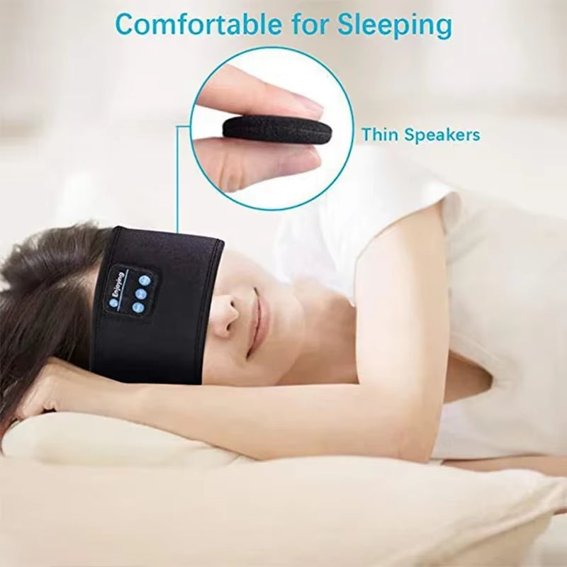 Premium Bluetooth Headband Headphones for Sleep, Sports & Relaxation