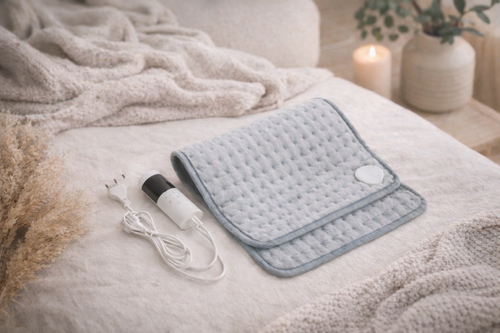 Cozy Electric Heating Pad for Back, Neck & Shoulders – 30×60 cm, 9 Heat Levels, 4 Smart Timers