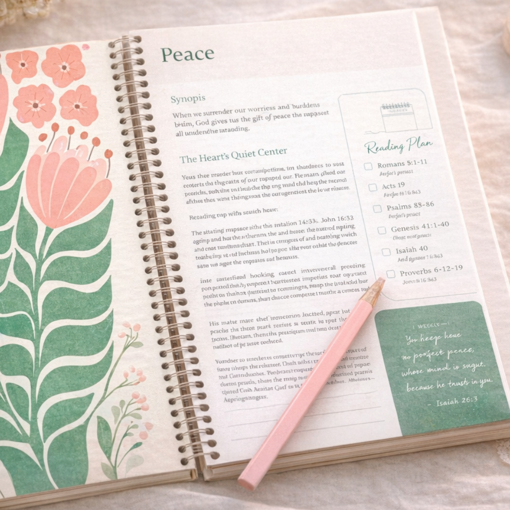 The Bible in a Year – A Women’s Devotional Workbook for Daily Scripture & Reflection