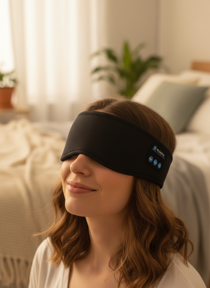 Premium Bluetooth Headband Headphones for Sleep, Sports & Relaxation